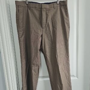 Banana Republic Tan Chinos Straight-Leg Cotton